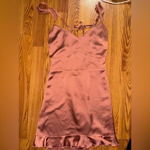 Satin Dress, Abercrombie & Fitch